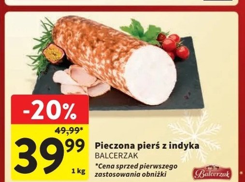 Pieczona pierś z indyka Balcerzak promocja