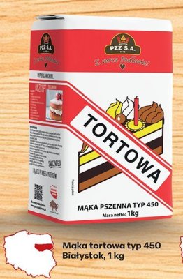 Mąka tortowa typ 450 Białystok promocja w Biedronka