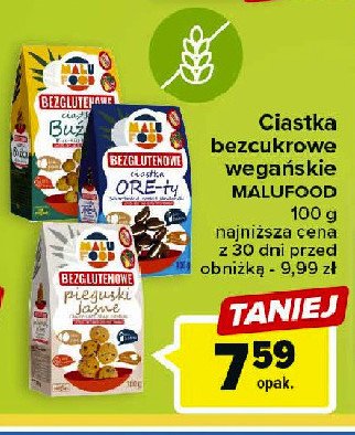 Ciastka pieguski ciemne promocja w Chorten