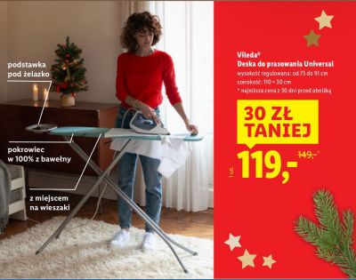 Deska do prasowania Universal  promocja w Lidl