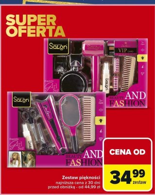 Zestaw piękności Salon promocja w Carrefour