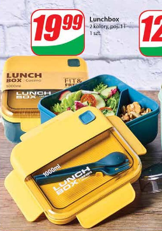 Lunchbox ze sztućcami fit&fresh promocja