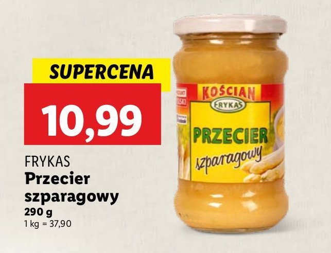 Przecier szparagowy KOŚCIAN promocja w Lidl