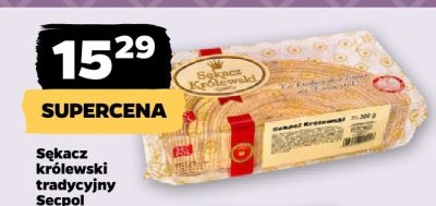 Sękacz królewski tradycyjny  promocja w Netto