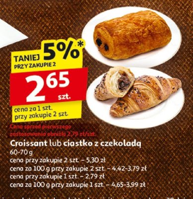 Croissant promocja w Auchan