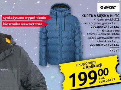 Kurtka męska HI-TEC promocja w Selgros