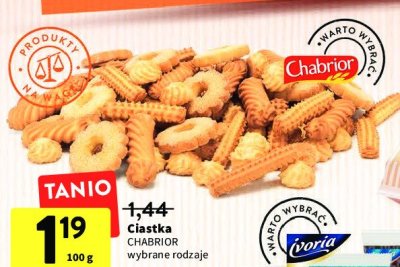 Ciastka Chabrior promocja