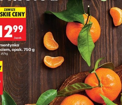 Klementynka z liściem promocja w Biedronka