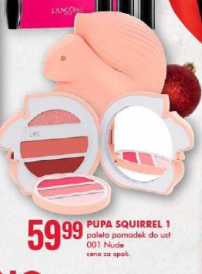 Paletka pomadek do ust 001 nude Pupa squirrel 1 promocja