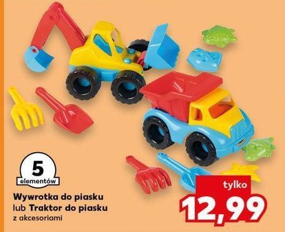 Wywrotka + akcesoria do piasku promocja