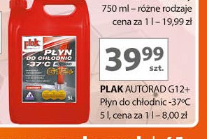 Płyn do chłodnic -37 Plak promocja