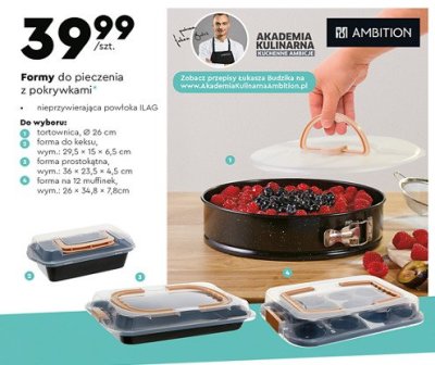 Tortownica 26 cm Ambition promocja
