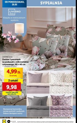Poszewka mikrow艂okno satynowe 40 x 40 cm promocja