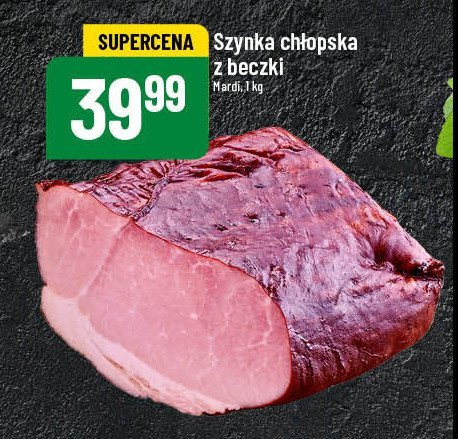 Szynka chłopska z beczki Mardi promocja