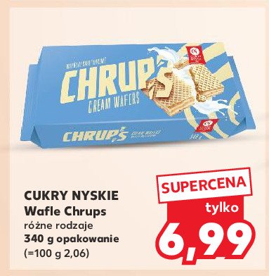 Wafelki śmietankowe Chrups promocja