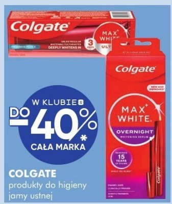 Produkty do higieny jamy ustnej COLGATE promocja w Super-Pharm