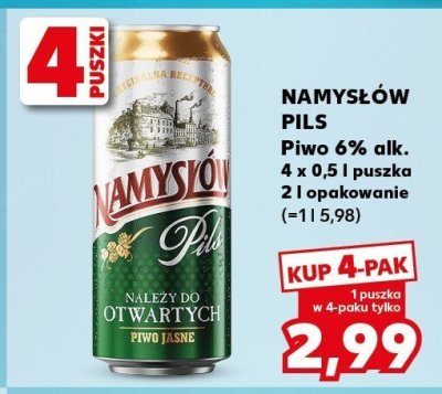 Piwo promocja w Kaufland