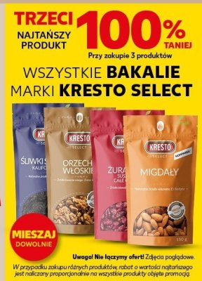 Bakalie wszystkie rodzaje promocja w Kaufland