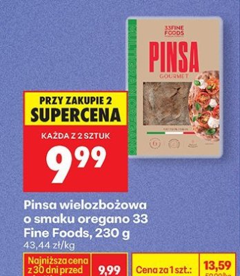 Pinsa promocja w Biedronka