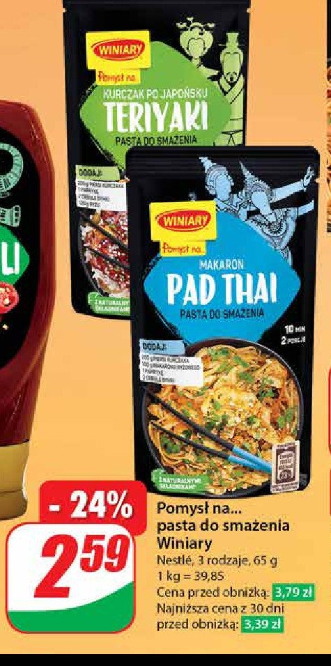 Makaron pad thai Winiary pomysł na ... promocja