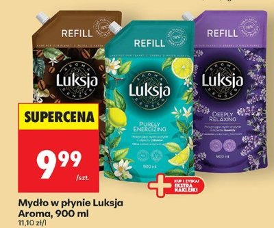 Mydło w płynie Aroma promocja w Biedronka