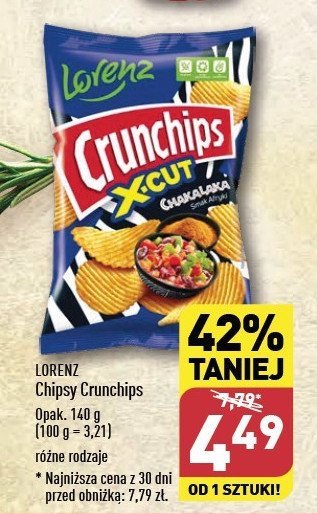 Chipsy Chakalaka Crunchips promocja w Aldi