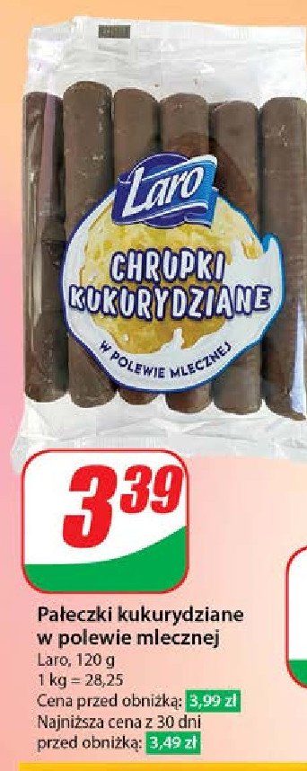 Pa艂eczki kukurydziane w polewie mlecznej Laro promocja