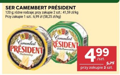 Ser Camembert  promocja w Stokrotka