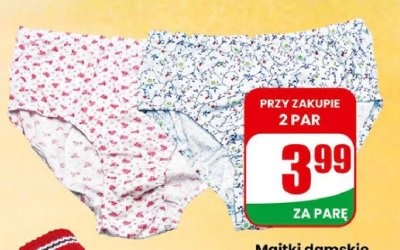 Majtki damskie promocja w Dino