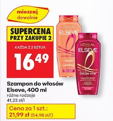 Szampon do włosów różne rodzaje promocja w Biedronka