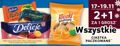 Ciastka Delicje Szampańskie promocja w Stokrotka