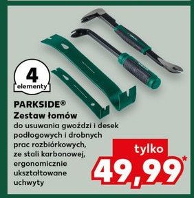 Zestaw łomów Parkside promocja