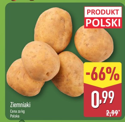 Ziemniaki polskie promocja w Aldi