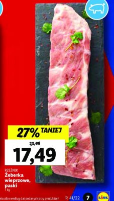Żeberka paski Rzeźnik codzienna dostawa promocja
