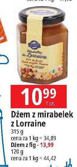 Dżem figowy Nos regions ont du talent promocja