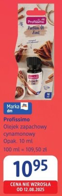Olejek zapachowy Profissimo cynamonowy promocja w Drogerie DM