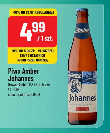 Piwo Johannes promocja w POLOmarket