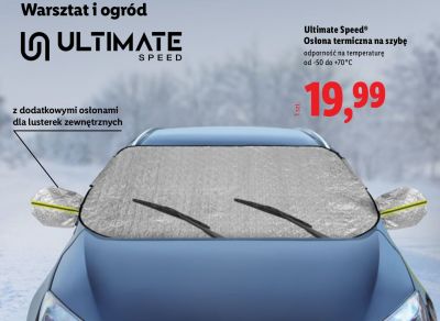 Osłona termiczna na szybę Ultimate Speed promocja w Lidl