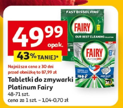 Tabletki do zmywarki promocja w Auchan