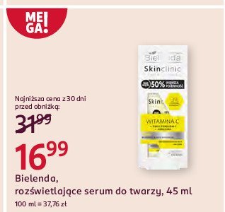 Serum do twarzy z witamin膮 c BIELENDA SKIN CLINIC PROFESSIONAL promocja