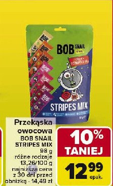 Przekąska owocowa Bob snail promocja