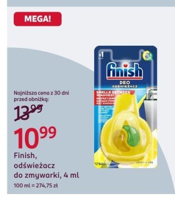 Odświeżacz do zmywarki  promocja w Rossmann