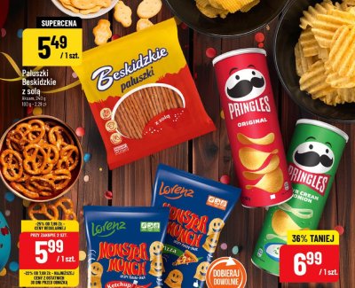 Paluszki Beskidzkie z solą Aksam promocja w POLOmarket