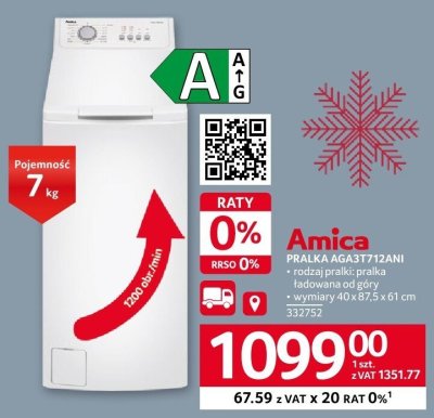 Pralka AGAST2IZANI promocja w Selgros