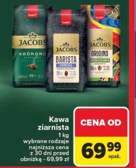 Kawa Jacobs barista editions espresso promocja w Carrefour