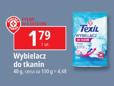 Wybielacz do tkanin Wiodąca marka texil promocja