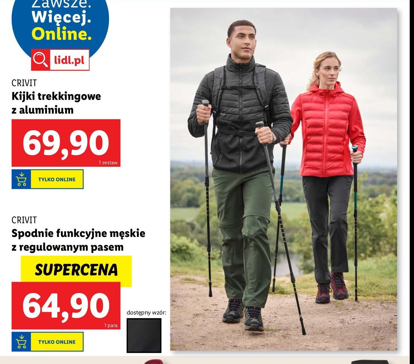 Spodnie sportowe męskie Crivit promocja