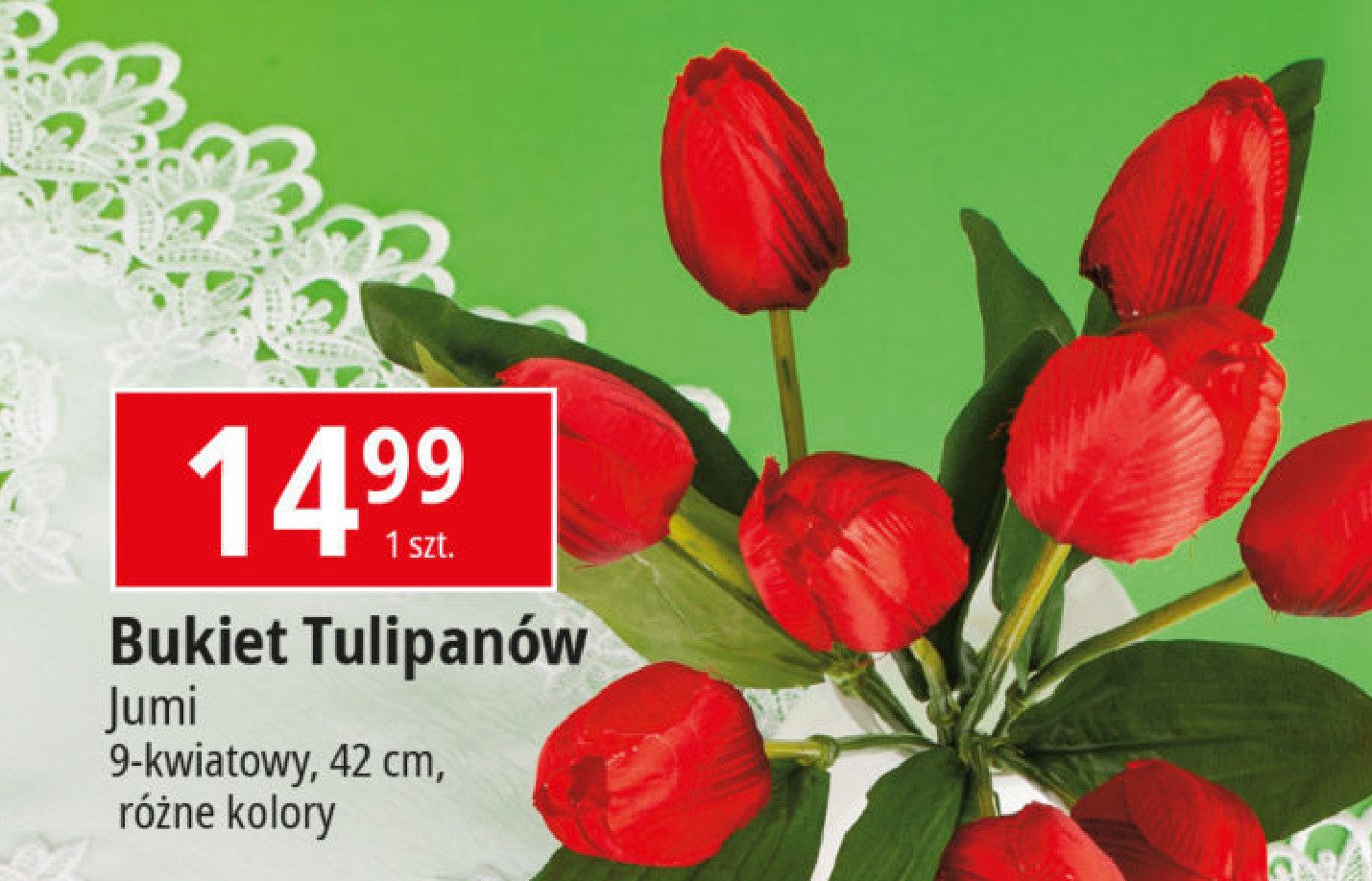 Bukiet tulipanow Jumi promocja