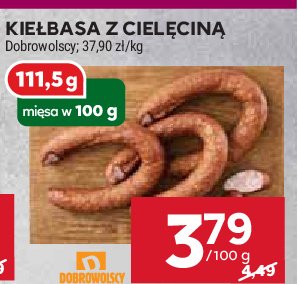 Kiełbasa z cielęciną Dobrowolscy promocja