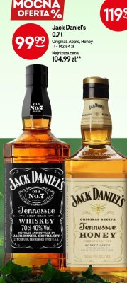 Whisky Jack Daniel's 0,7l Original promocja w Żabka